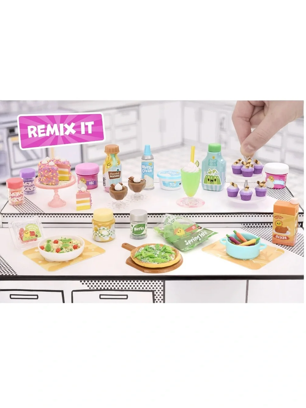 MGA’s Miniverse Make it Mini Mega Buffet Set 60+ Pieces 8 Recipes *NEW*